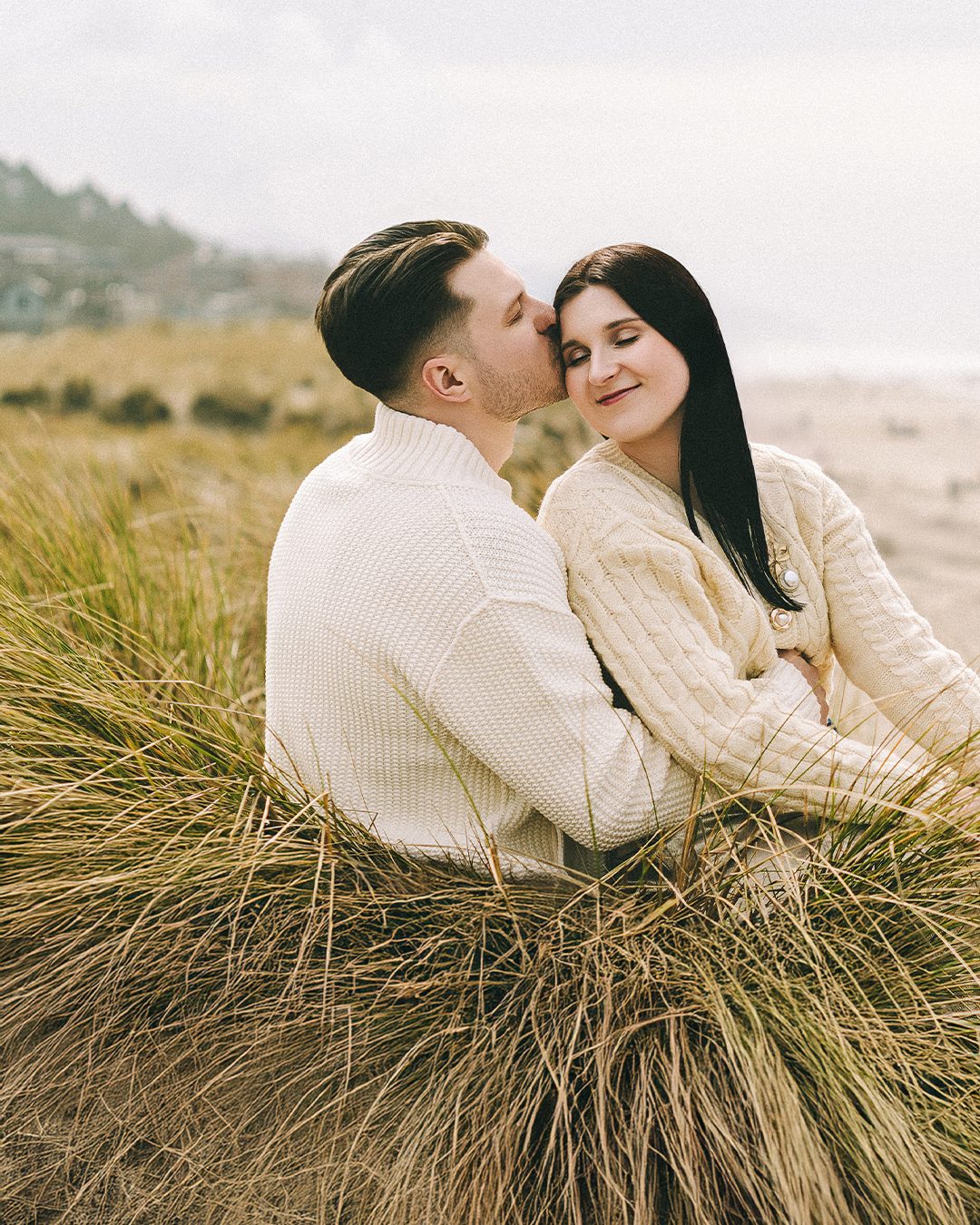 Brand elevation shoot at Cannon Beach with the founders of KRAFTUM Studio — photograph 2 of 10